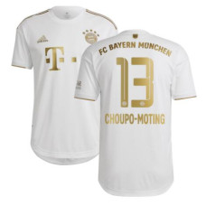 2022-2023 Bayern Munich Eric Maxim Choupo-Moting 13 Away White Replica Jersey